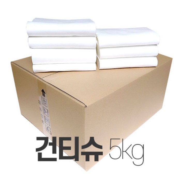 대용량 건티슈 5Kg(박스무게 포함)