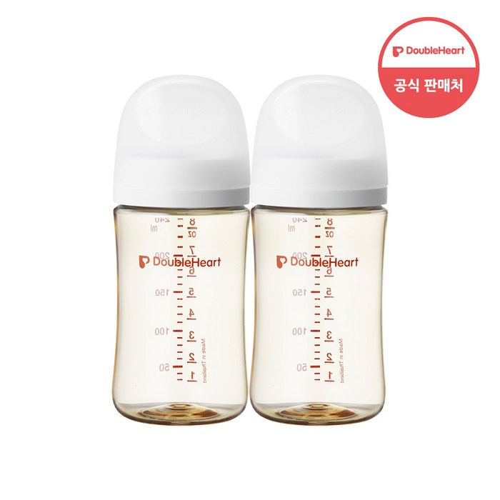 더블하트 모유실감 트윈팩, 모음 추천! 더블하트 모유실감 3세대 트윈팩 160ml/240ml 모음, 제뉴인화이트, 240ml, 2개